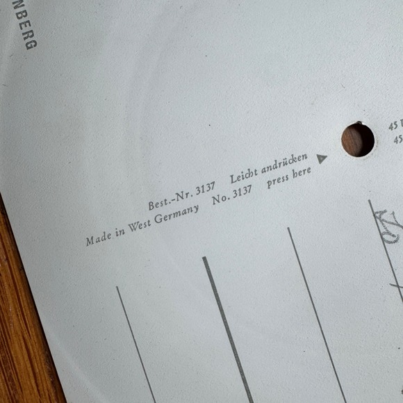 Vintage 1950s West German Christmas Nativity Music Postcard "Stille Nacht" - Picture 6 of 6